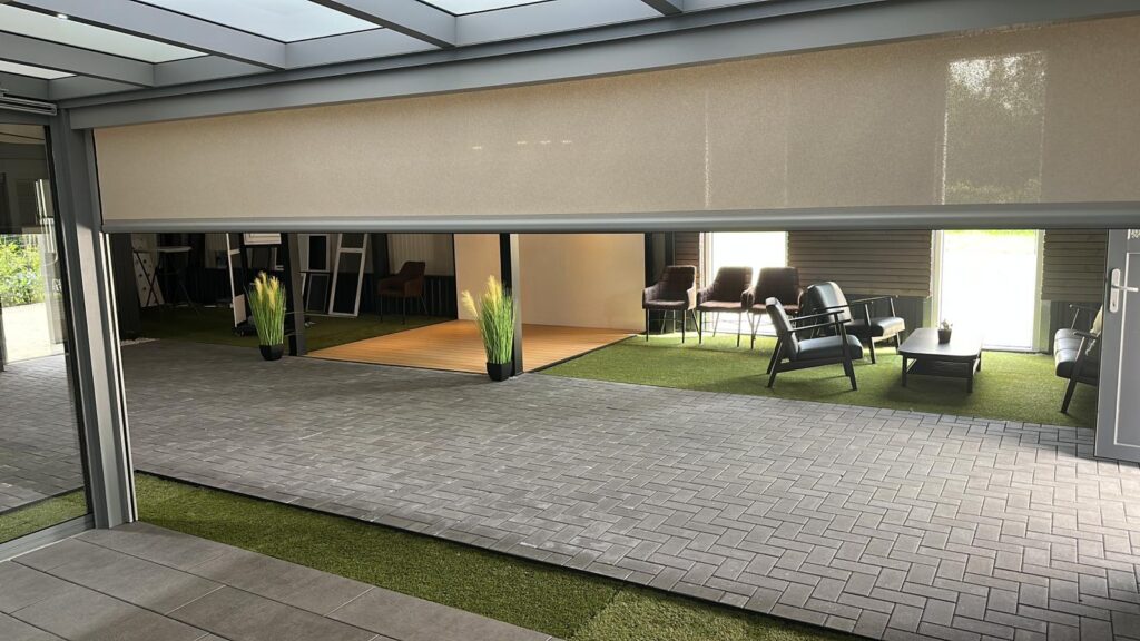 Elegante Glaskonstruktion